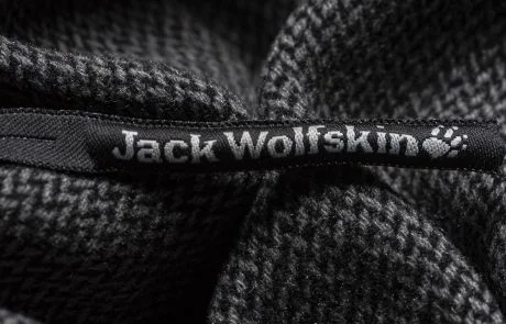 Black Woven Loop Label