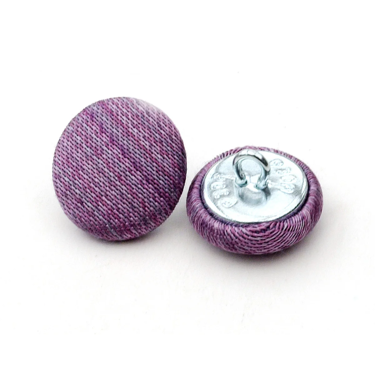 Fabric-Covered Loopback Buttons