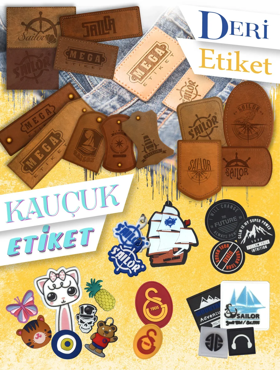 Leather and Rubber Label